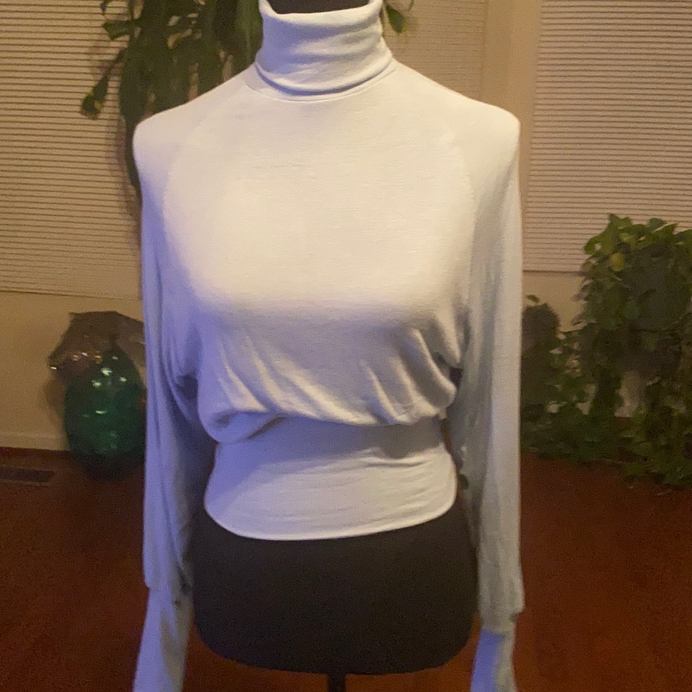 Long sleeve turtle neck sweater